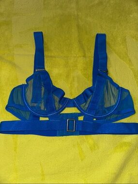 Bluebella Electric Blue Sheer Underwire Bra